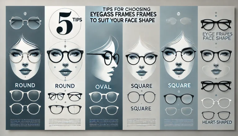 5 เคล็ดลับการเลือกกรอบแว่นสายตาให้เหมาะกับรูปหน้า